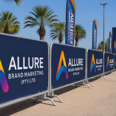 Crowd Barrier Branding